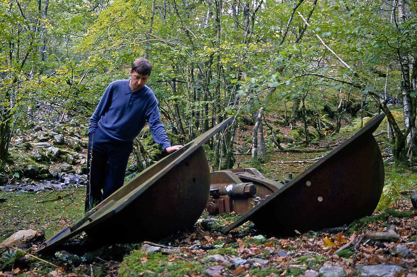 Britten Gold pans Foel Ispri Oct 89
